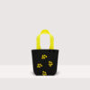 Черная сумка желтые лапки